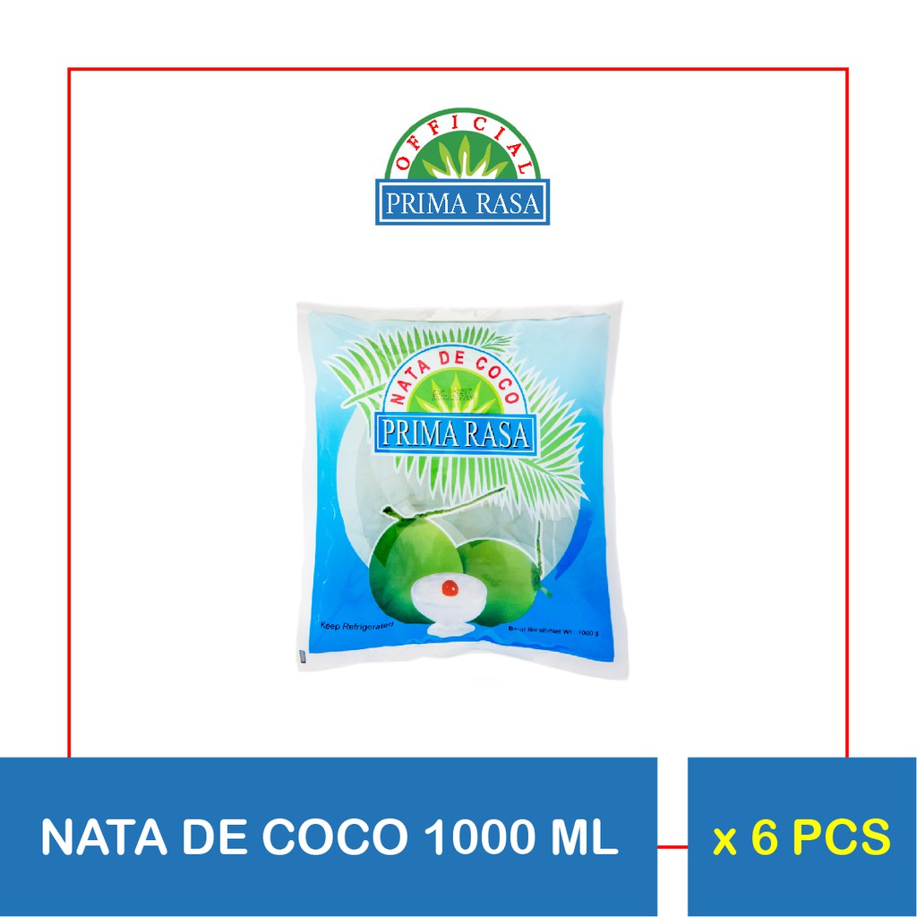 Jual PRIMA RASA Nata de Coco 1000 ml - 6 pcs | Shopee Indonesia