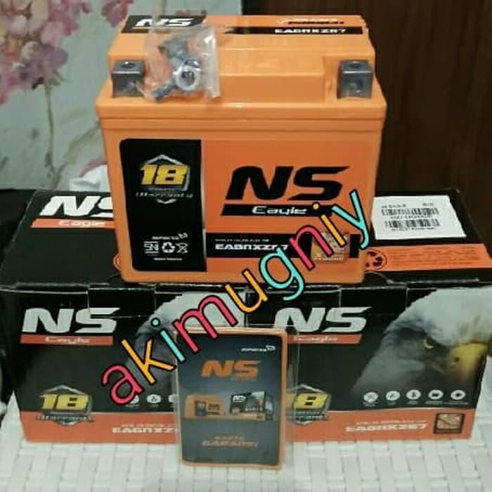 Jual peralatan motor aki motor ns garansi 18 bln aerox nmax vario 125