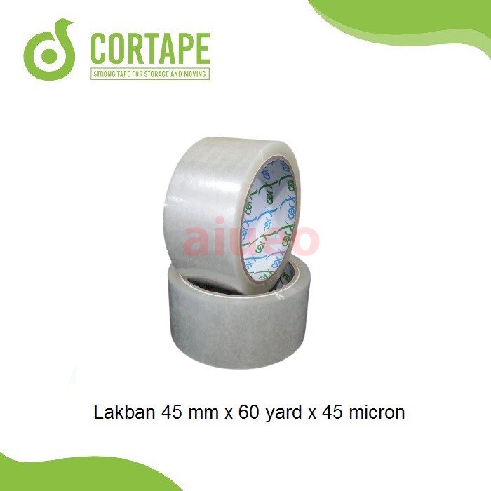 Jual Lakban Cortape Cor X Ukuran 45mm x 60yard - 1 Pcs | Shopee Indonesia