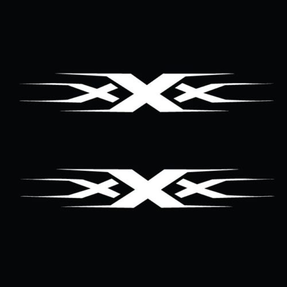 Jual sticker stiker triple x mobil motor kaca body dll 1 pcs | Shopee ...