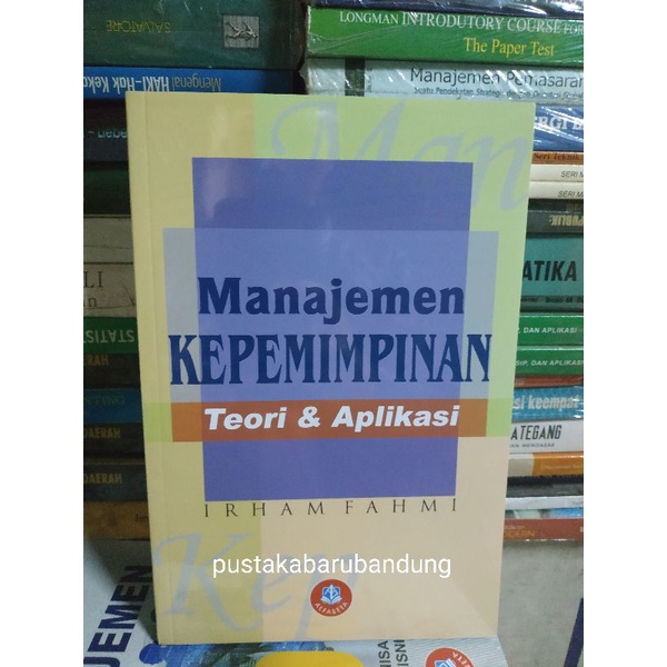 Jual [Original] Buku Manajemen Kepemimpinan Teori Dan Aplikasi Lengkap ...