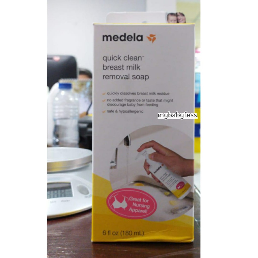 Jual Medela Quick Clean Breast Milk Removal Soap 180ml Shopee Indonesia