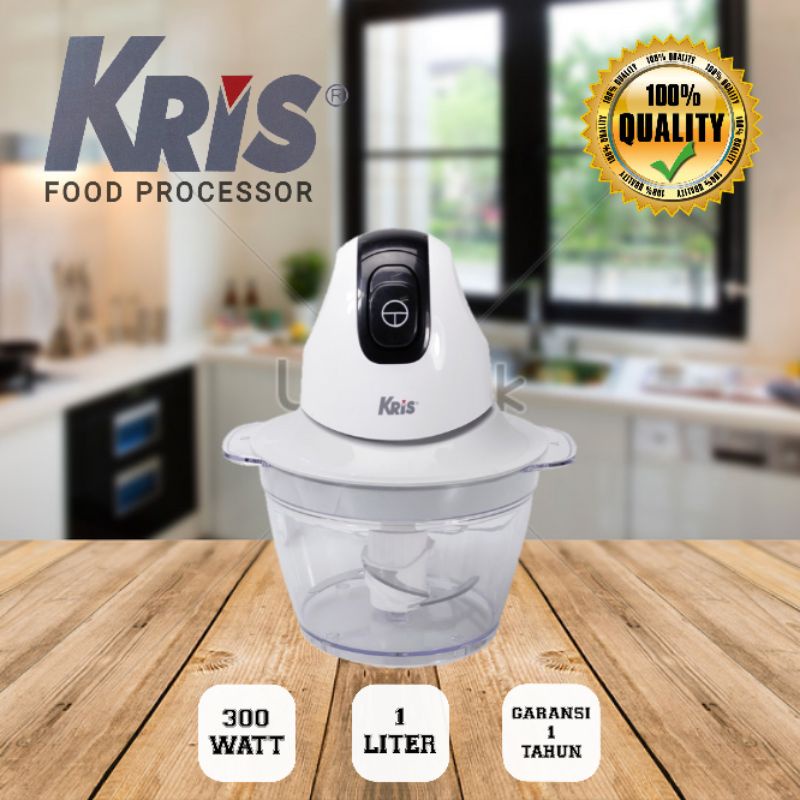 Jual Kris Mini Chopper Food Processor Double Blade 300 Watt Shopee