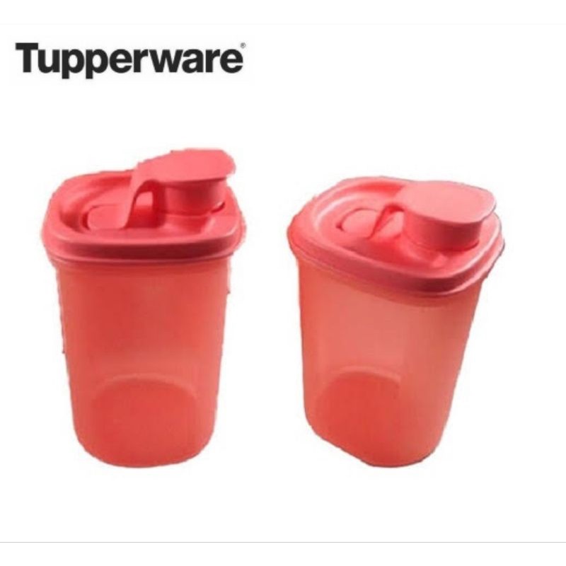 Jual Tupperware Smart Saver Round 440 ml - Peach (1 Pcs) // Compact ...