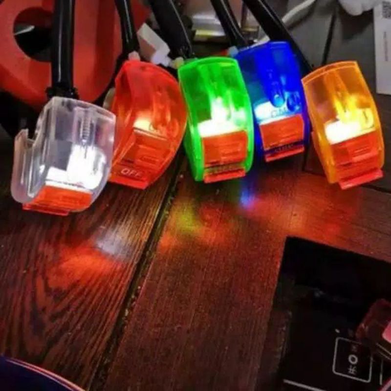 Jual saklar on of stang LED warna saklar LED transparan universal ...