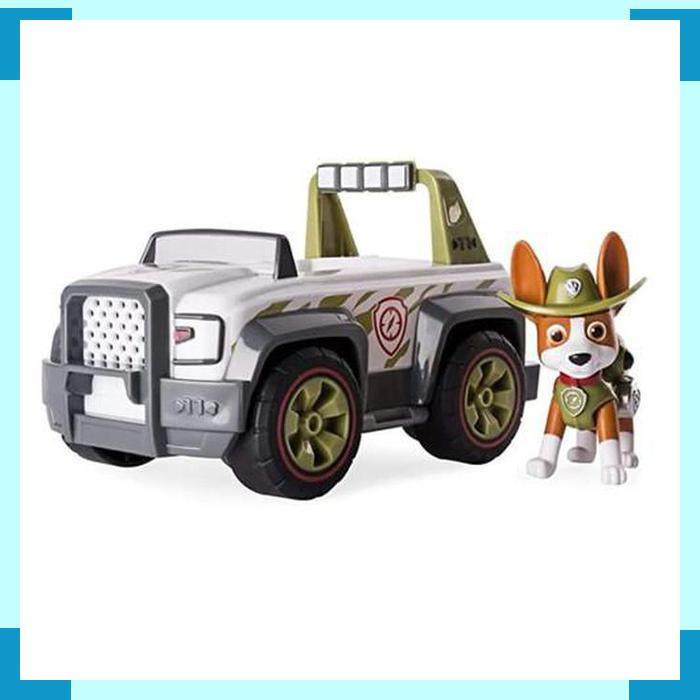 Jual Paw Patrol Tracker Jungle Cruiser with Tracker Figure Original ...
