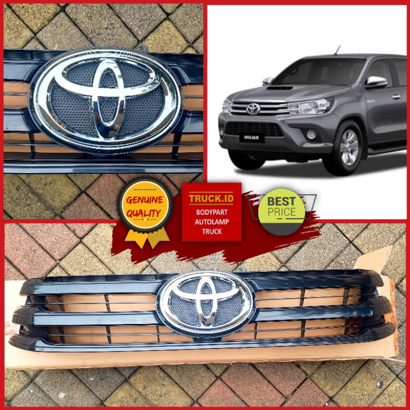 Jual Grill Grille Ram Rambang Depan Hilux Revo