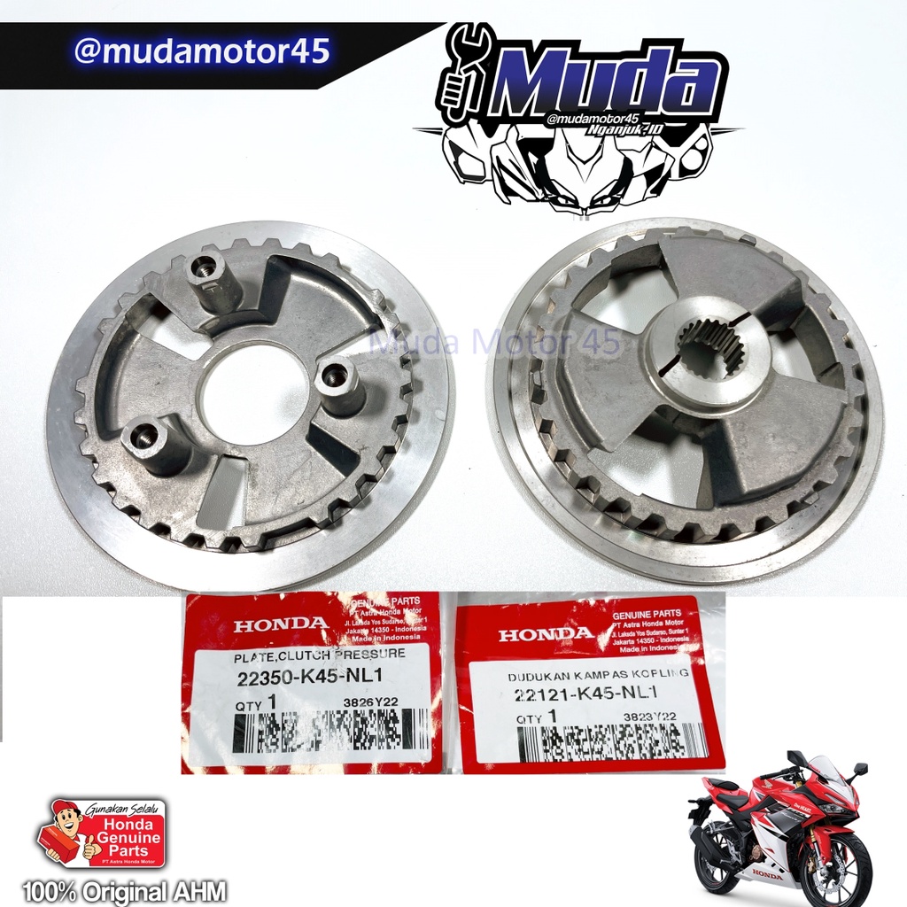 Jual RUMAH KAMPAS KOPLING CBR150R 2021 K45R 22350-K45-NL1 22121 KAKI 3