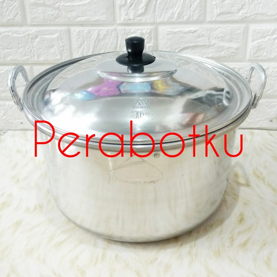 Jual Panci Paramount PTL 30 cm / Panci Alumunium / Panci Tutup | Shopee ...