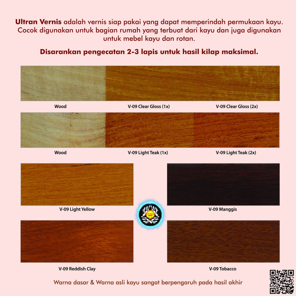 warna tobacco Jual CAT ULTRAN VERNIS GLOSS SIAP PAKAI V-09 TOBACCO PLITUR POLITUR VERNISH  WARNA COKLAT TUA TEMBAKAU PENGKILAP KAYU ROTAN PERABOTAN MEBEL PROPAN  TERMURAH DI MEDAN BINJAI