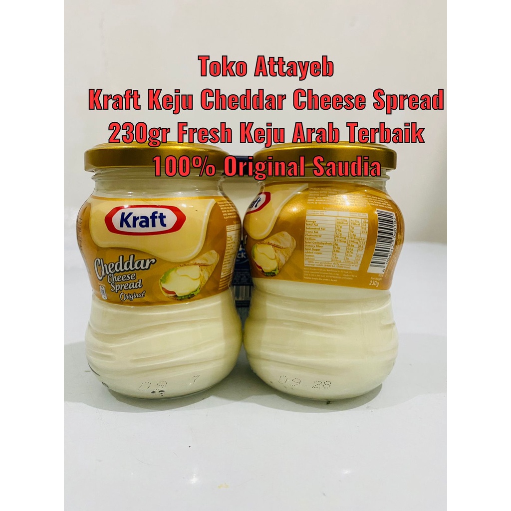 Jual Kraft Keju Cheddar Cheese Spread Gr Fresh Keju Arab Terbaik Original Saudia