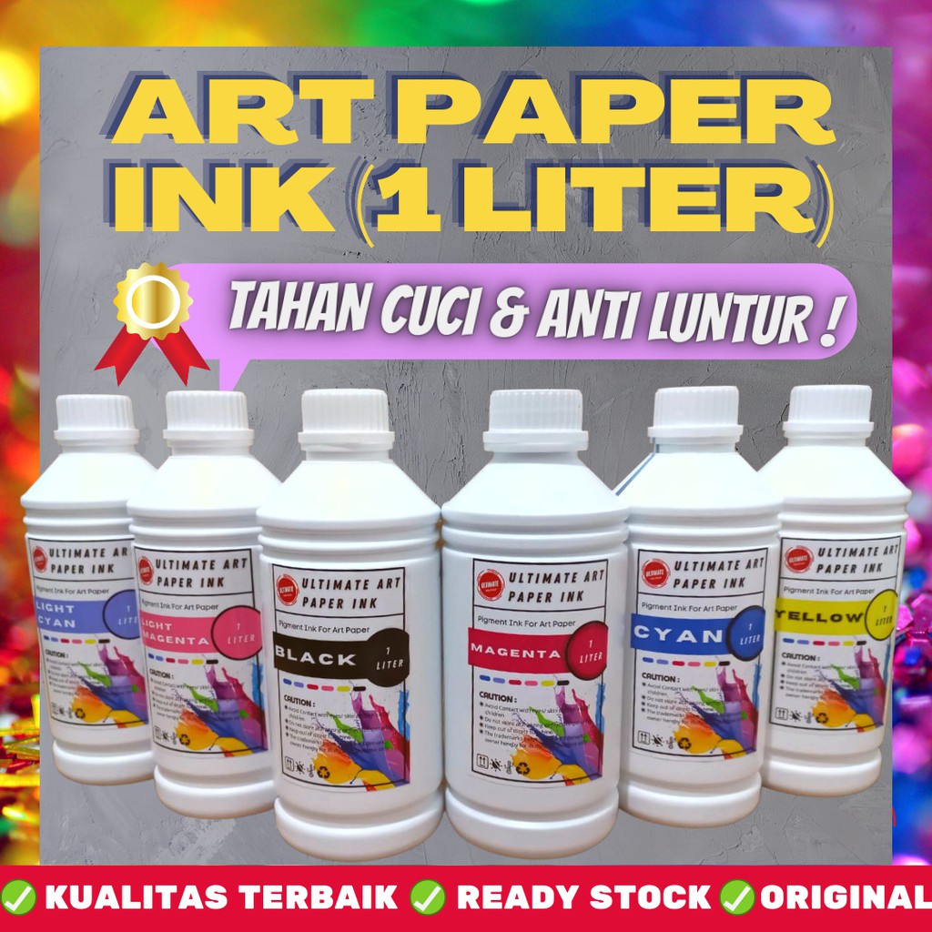 Jual Tinta Epson Art Paper Ink Ultimate Premium 1 Liter Shopee Indonesia