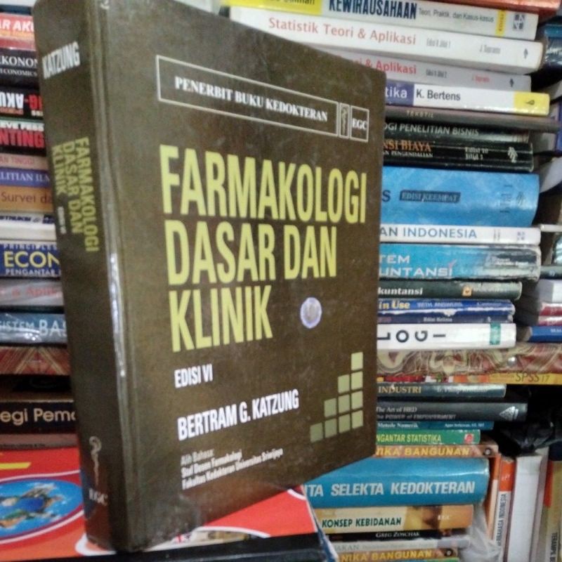 Jual FARMAKOLOGI DASAR DAN KLINIK.EDISI IV/ORIGINAL | Shopee Indonesia