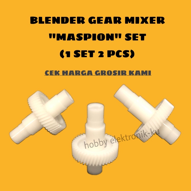 Jual BLENDER GEAR MIXER MASPION SET (1 SET 2 PCS) Shopee Indonesia