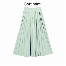 Rok Plisket Wanita Hyget Premium Adem Tidak Nerawang Fit All Size