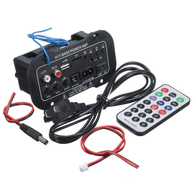 Jual Modul power amplifier bluetooth usb radio 30watt Ac 220v / dc 12v ...