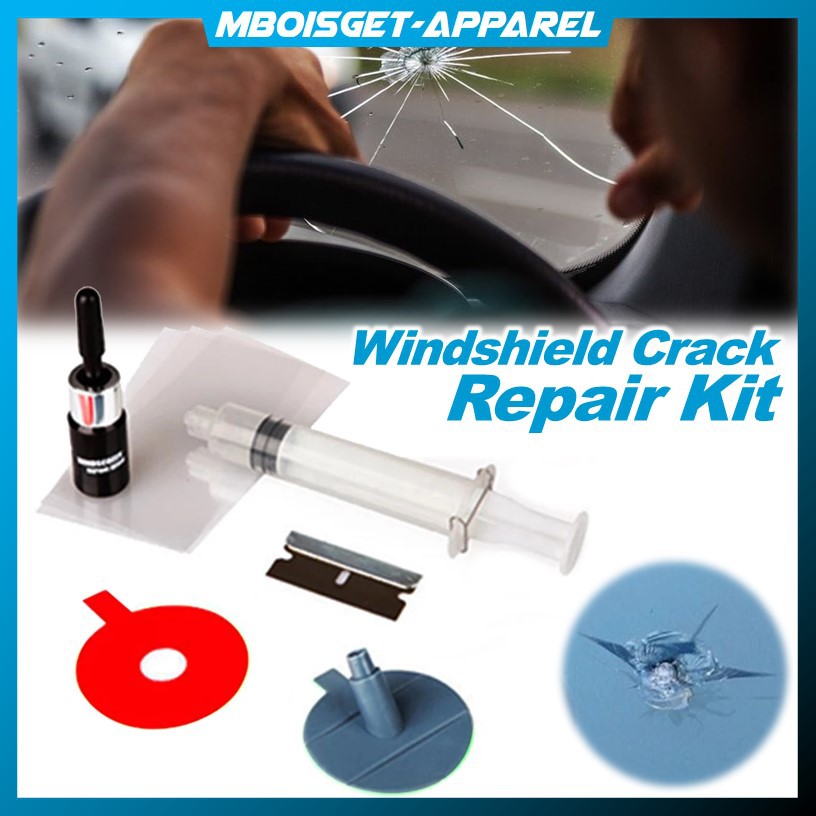 Jual Mboisget Alat Reparasi Kaca Mobil Retak Windshield Repair Kit