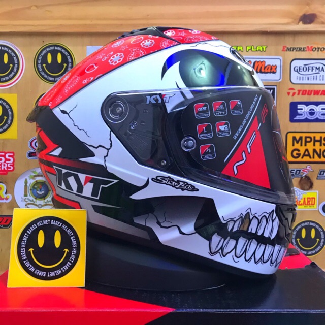 Helm kyt full face hot sale shopee