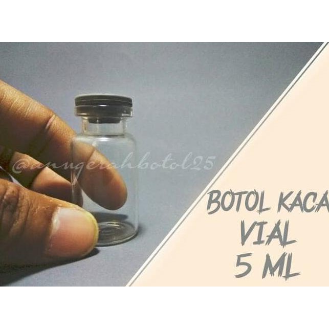 Jual Botol Kaca Vial Ml Clear Botol Pinisilin Ml Shopee Indonesia