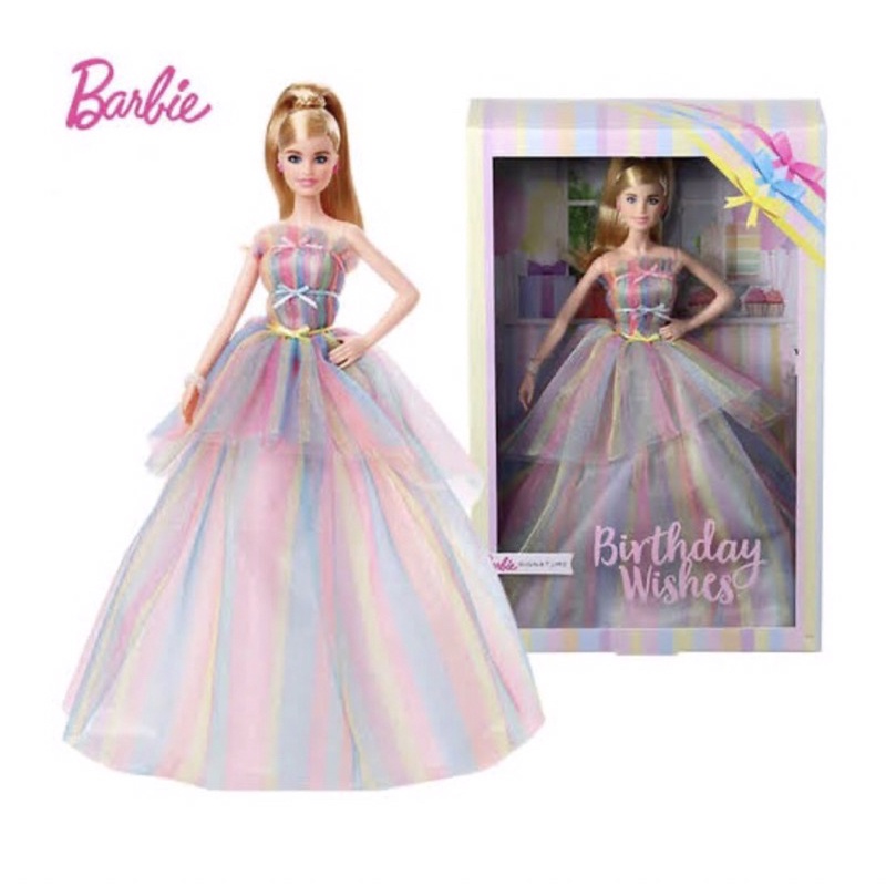 Jual BARBIE SIGNATURE BIRTHDAY WISHES ORIGINAL MATTEL | Shopee Indonesia