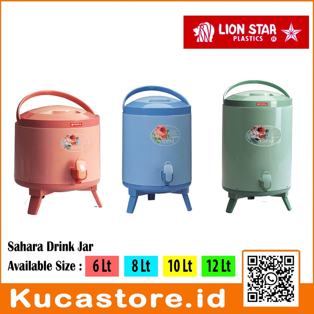 Tempat Air Minum Sahara Drink Jar Dispenser Minuman 12 Liter Lion Star