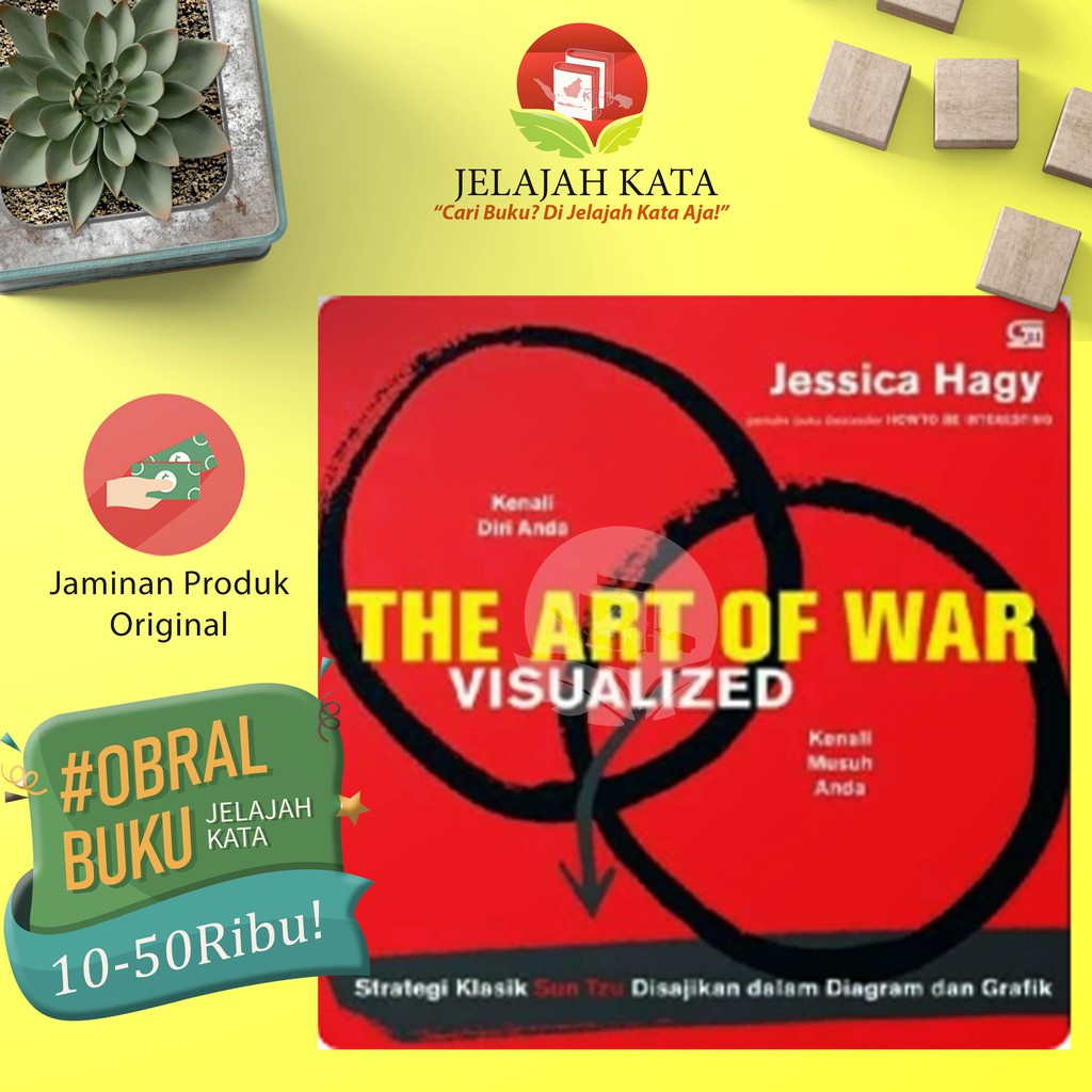 Jual Buku The Art Of War Visualized Strategi Klasik Sun Tzu Di Sajikan Dalam Diagram Dan