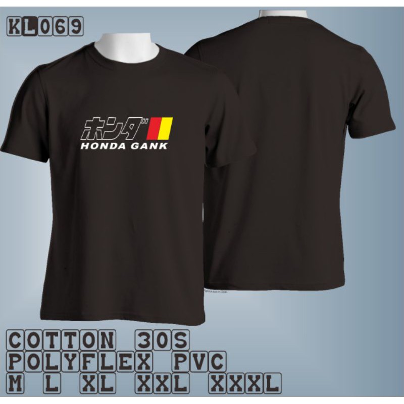 Jual Kaos Honda Gank Kaos Honda Baju Honda Gank Shopee Indonesia