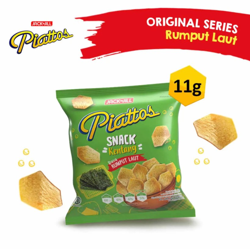 Jual Piattos Rasa Rumput Laut 1 Renceng Isi 10 Pcs | Shopee Indonesia