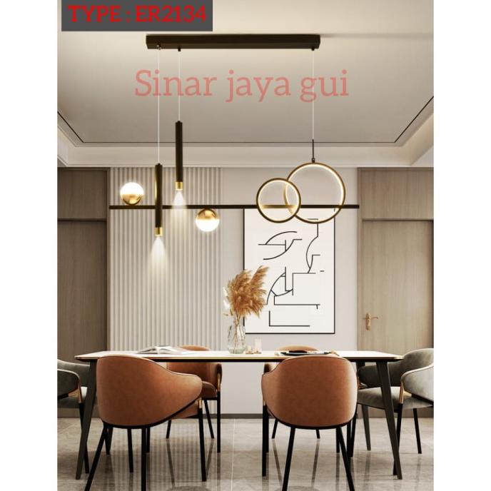 Jual Lampu Gantung Hias Minimalis Modern Ruang Tamu Ruang Makan Cafe