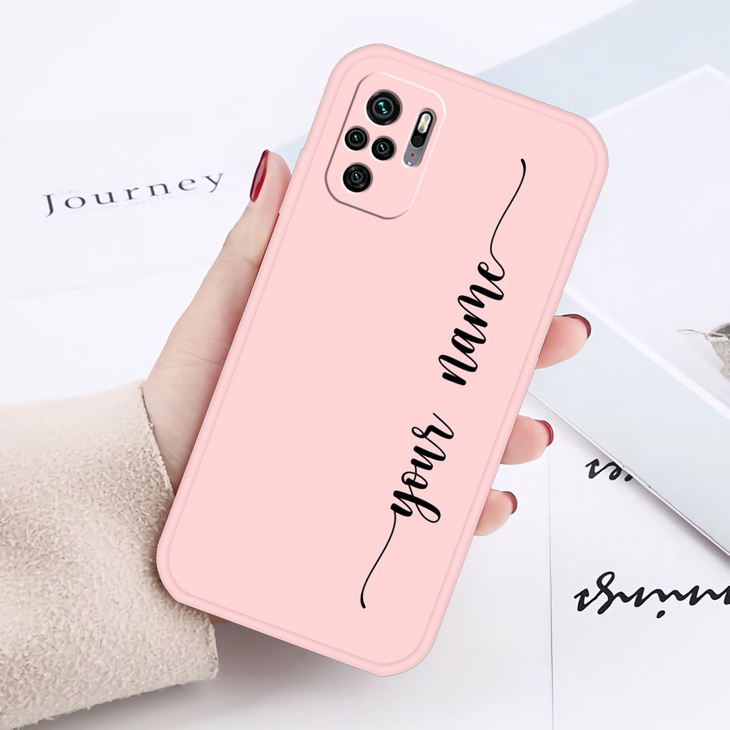 Jual Softcase Macaron Custom Nama For Redmi Note S Redmi Note G Redmi A C Redmi