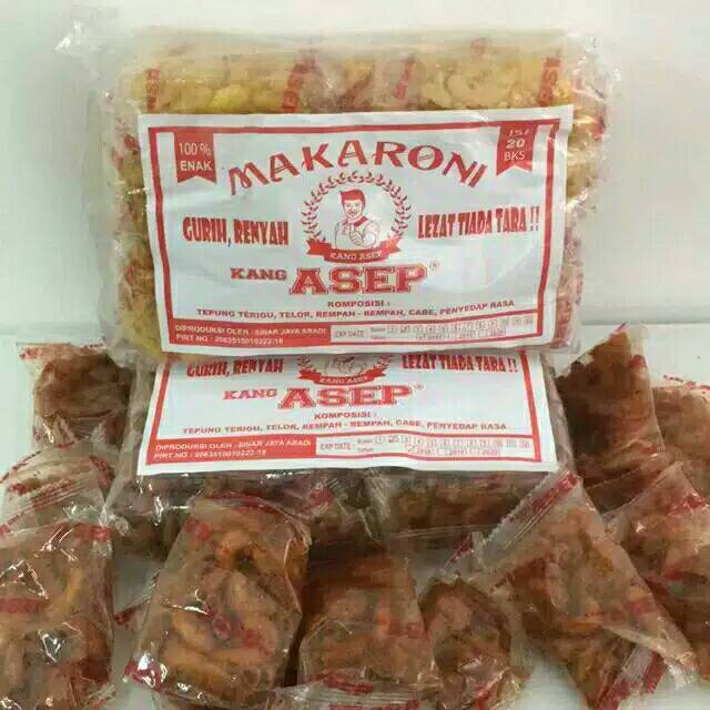 Jual Snack Makaroni Kang Asep Tahu Bulat Mini Gurih Shopee Indonesia