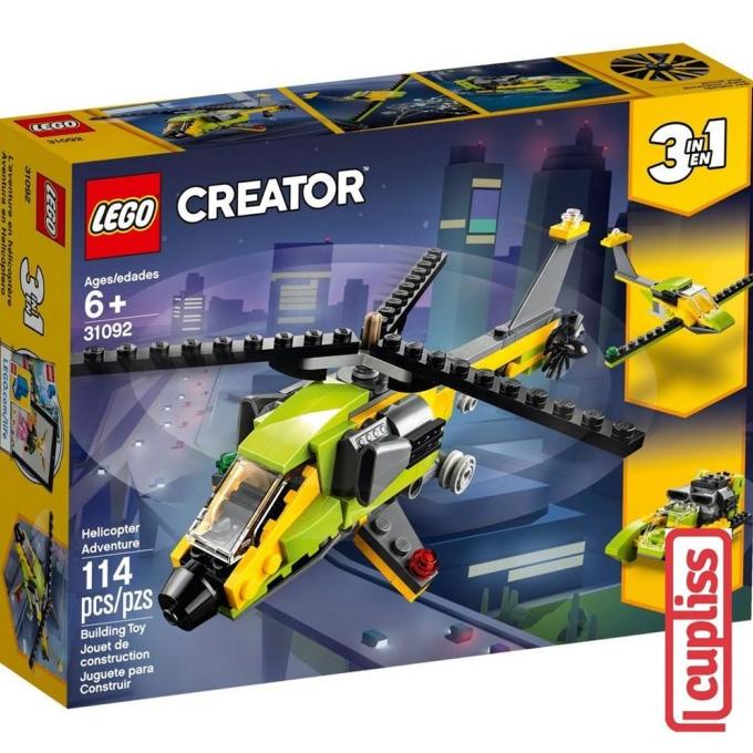 Jual LEGO Creator 31092 Helicopter Adventure | Shopee Indonesia