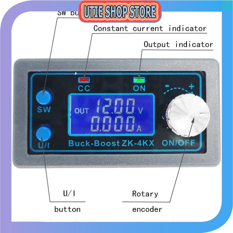 Jual USS - Module DC Buck Boost Converter CC CV 30V 4A with LED Display ...