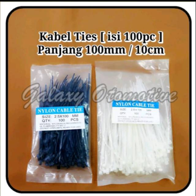 Jual Kabel Ties / Tis - Insulox Tali Pengikat Kabel | Shopee Indonesia