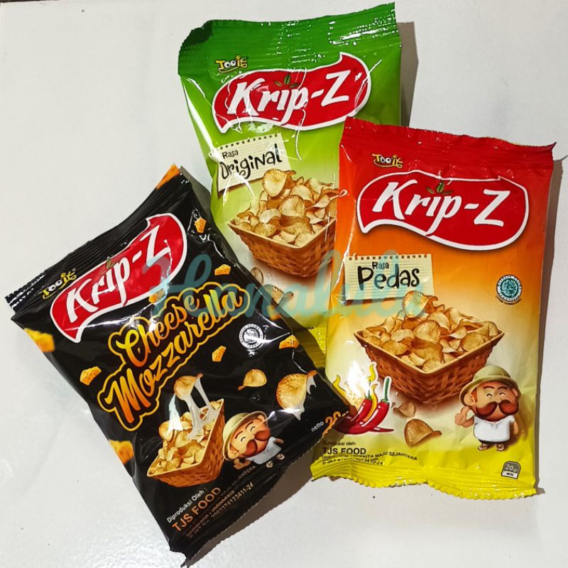 Jual Krip-Z 20g Kripik Singkong Jajanan Hits Semarang | Shopee Indonesia