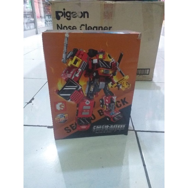 Jual BRICK LEGO MOBIL ROBOT 6 IN 1 MECHA OF STEEL | Shopee Indonesia