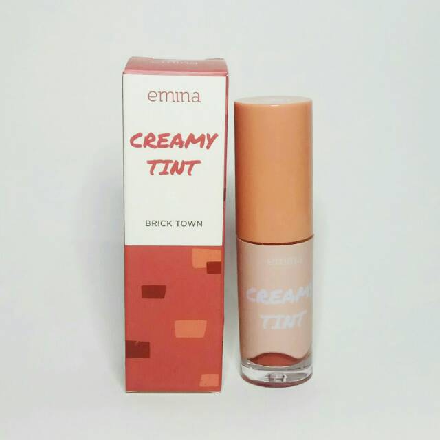 Jual Emina Creamy Tint 01 Brick Town Shopee Indonesia