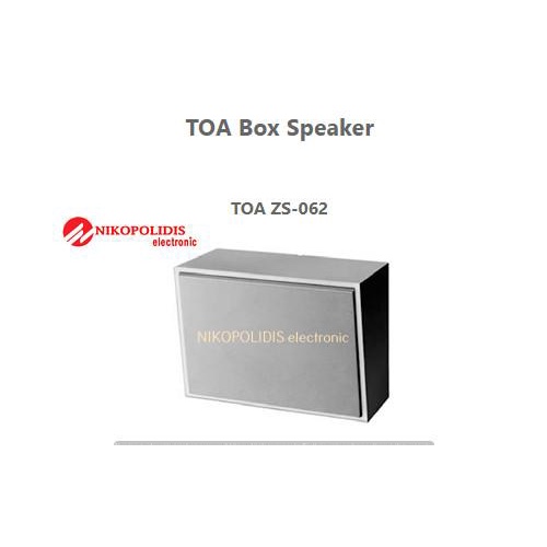 Jual Box speaker TOA ZS062 6 watt Shopee Indonesia