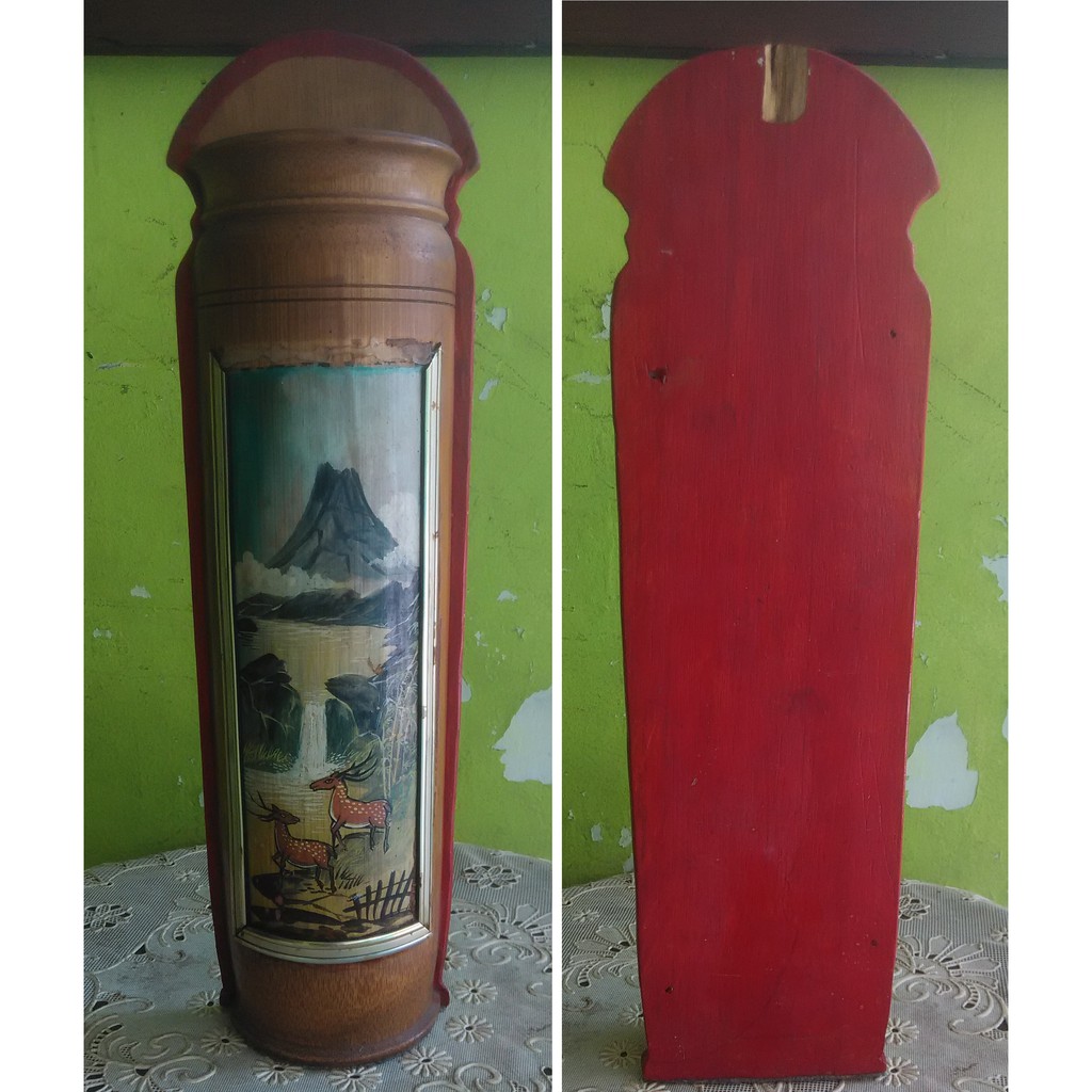 Jual HIASAN DINDING TEMPAT BUNGA VINTAGE JADUL Dengan Lukisan Tangan ...