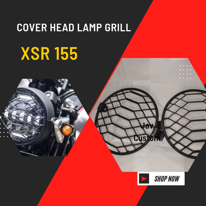 Jual XSR155/COVER HEADLAMP/HEADLAMP GRILL XSR155 Shopee Indonesia