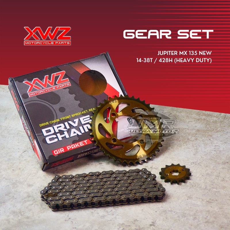 Jual Gear Gir Set Gir Paket Jupiter Mx New Xwz Shopee Indonesia