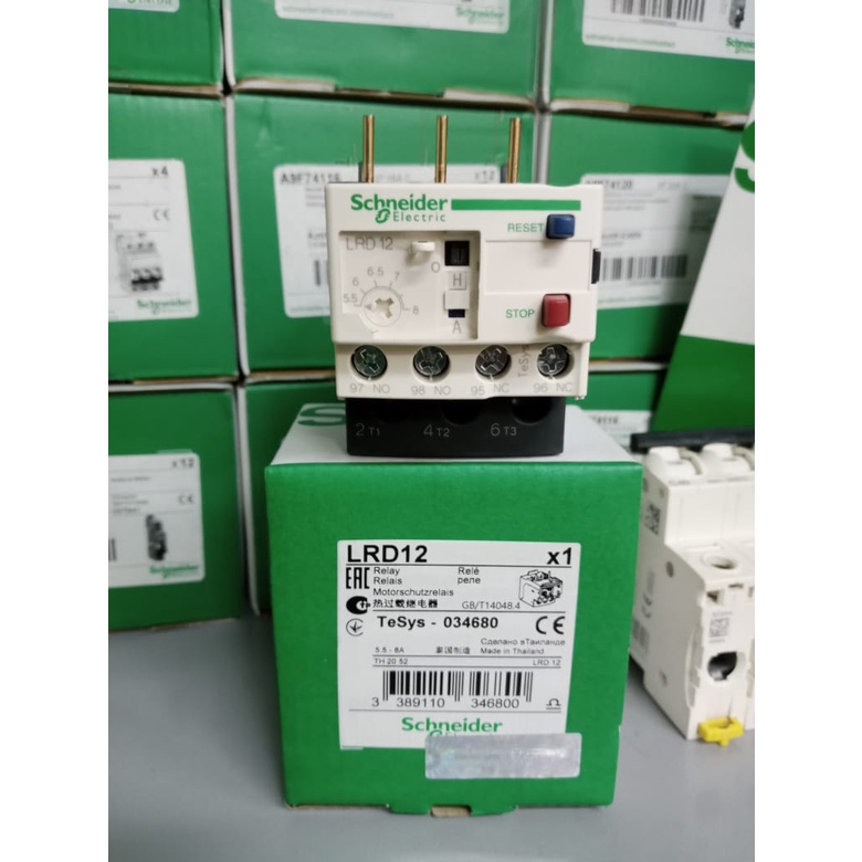 Jual THERMAL OVERLOAD Schneider LRD12 (5.5-8A) | Shopee Indonesia
