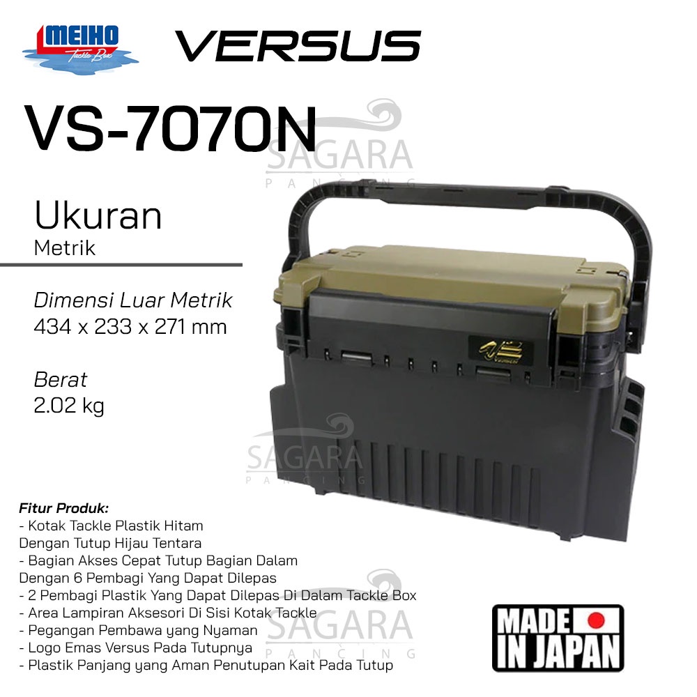 Jual Box Pancing Box Meiho Versus 7055N Versus 7070N Versus 7080N ...