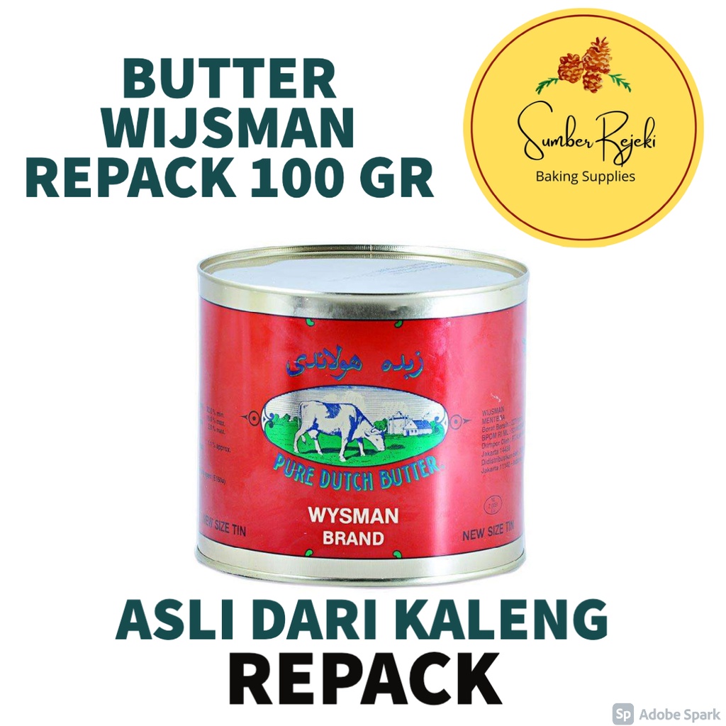 Jual Butter Wisman Wijsman 100 Gr / 100gr | Shopee Indonesia