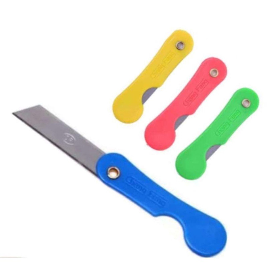 Jual Pisau Cutter Lipat Mini / Foldable Knife / Alat Bantu Potong ...