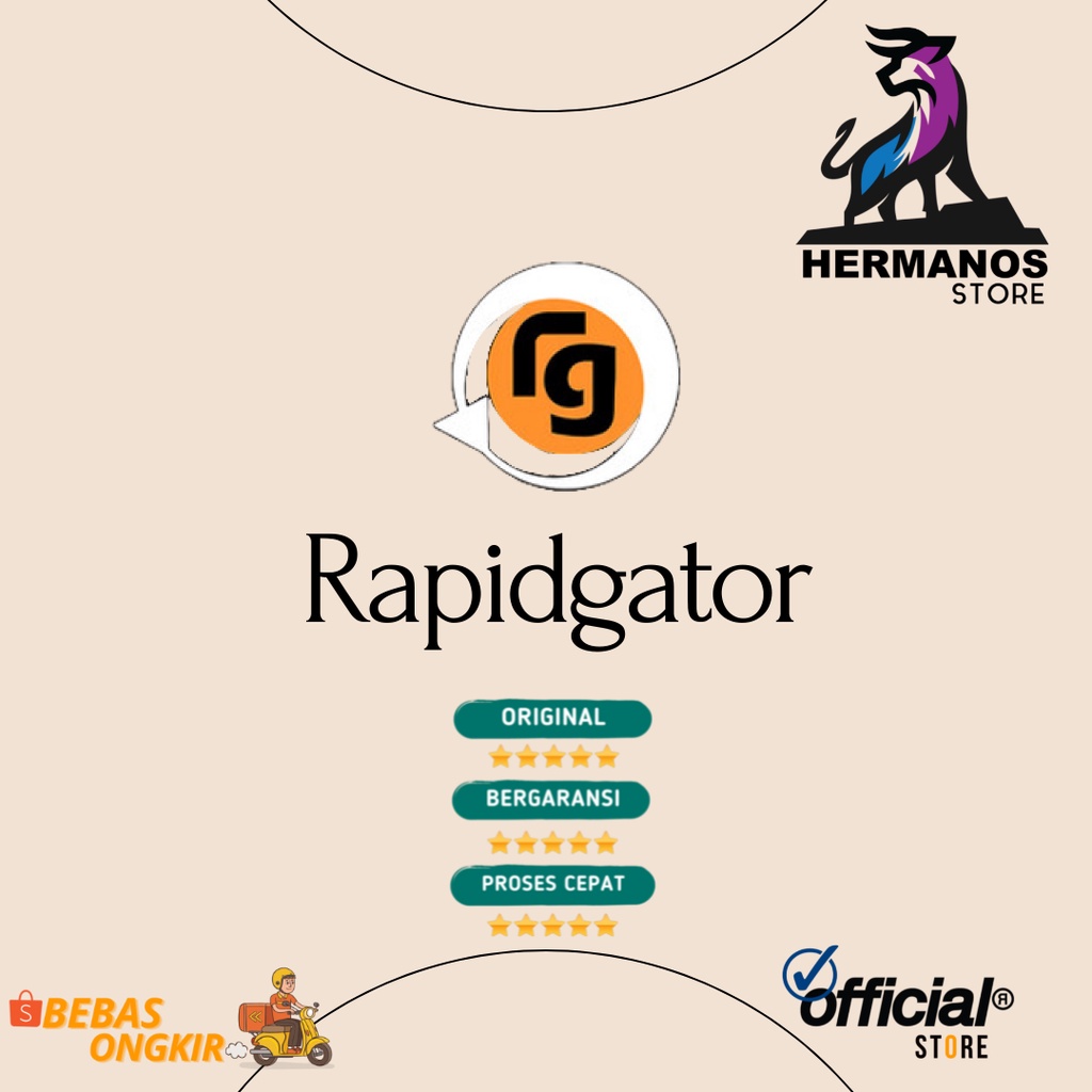 Jual ⭐⭐⭐⭐⭐ Rapidgator PREMIUM 1 bulan 30 hari proses cepat original Shopee Indonesia