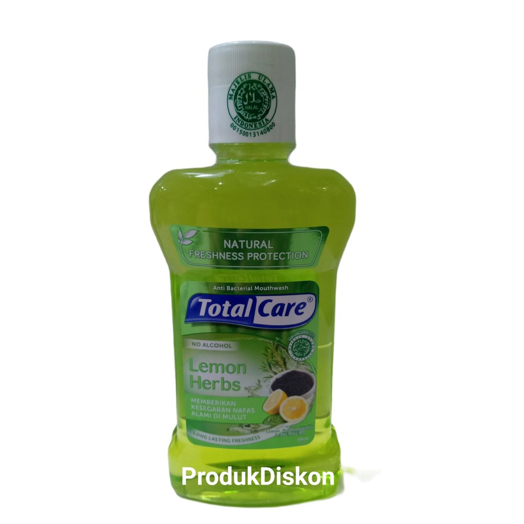 Jual TOTAL CARE Mouthwash Pencegah Gigi Berlubang 250ML Obat Kumur