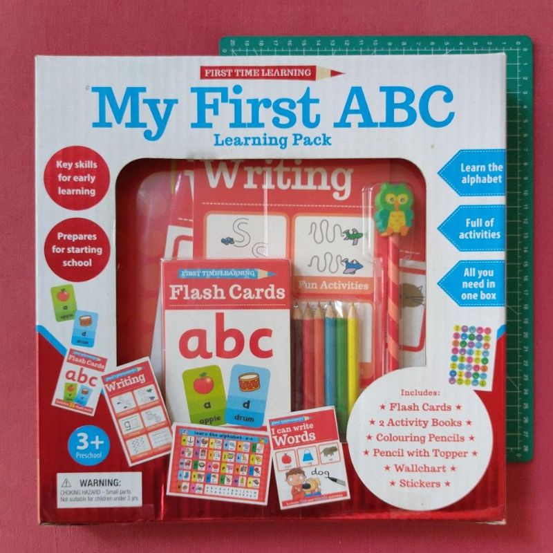 Jual First time learning my first ABC learning pack | Shopee Indonesia