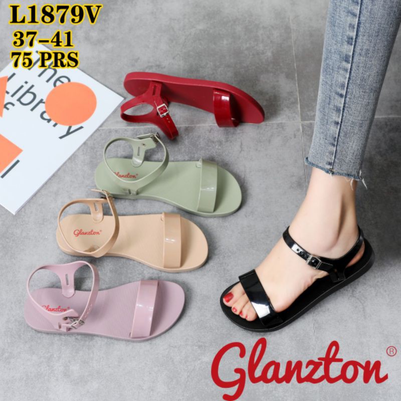 Jual SANDAL JELLY GLANZTON L1879 SANDAL JELLY TALI WANITA