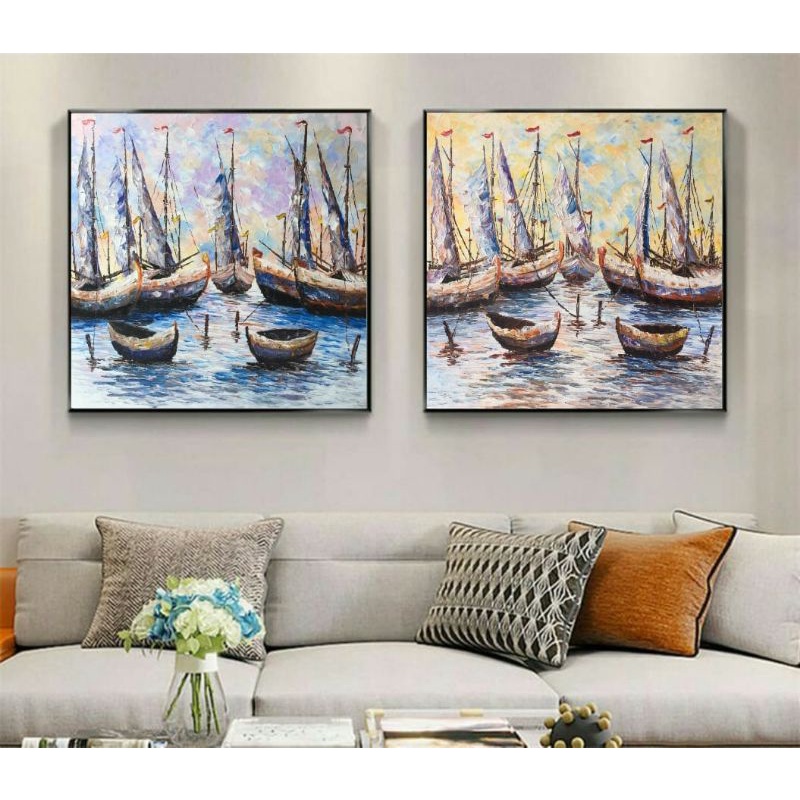 Jual lukisan kanvas/lukisan dinding/lukisan Bali/lukisan Bandung ...